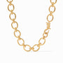 Julie Vos - Alligator Link Necklace, Gold