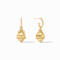 Amphora Hoop & Charm Earring