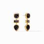Julie Vos - Antonia Tier Earring, Obsidian Black