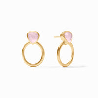 Aquitaine Demi Doorknocker Earring