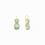 Julie Vos - Aquitaine Earring, Iridescent Aquamarine Blue