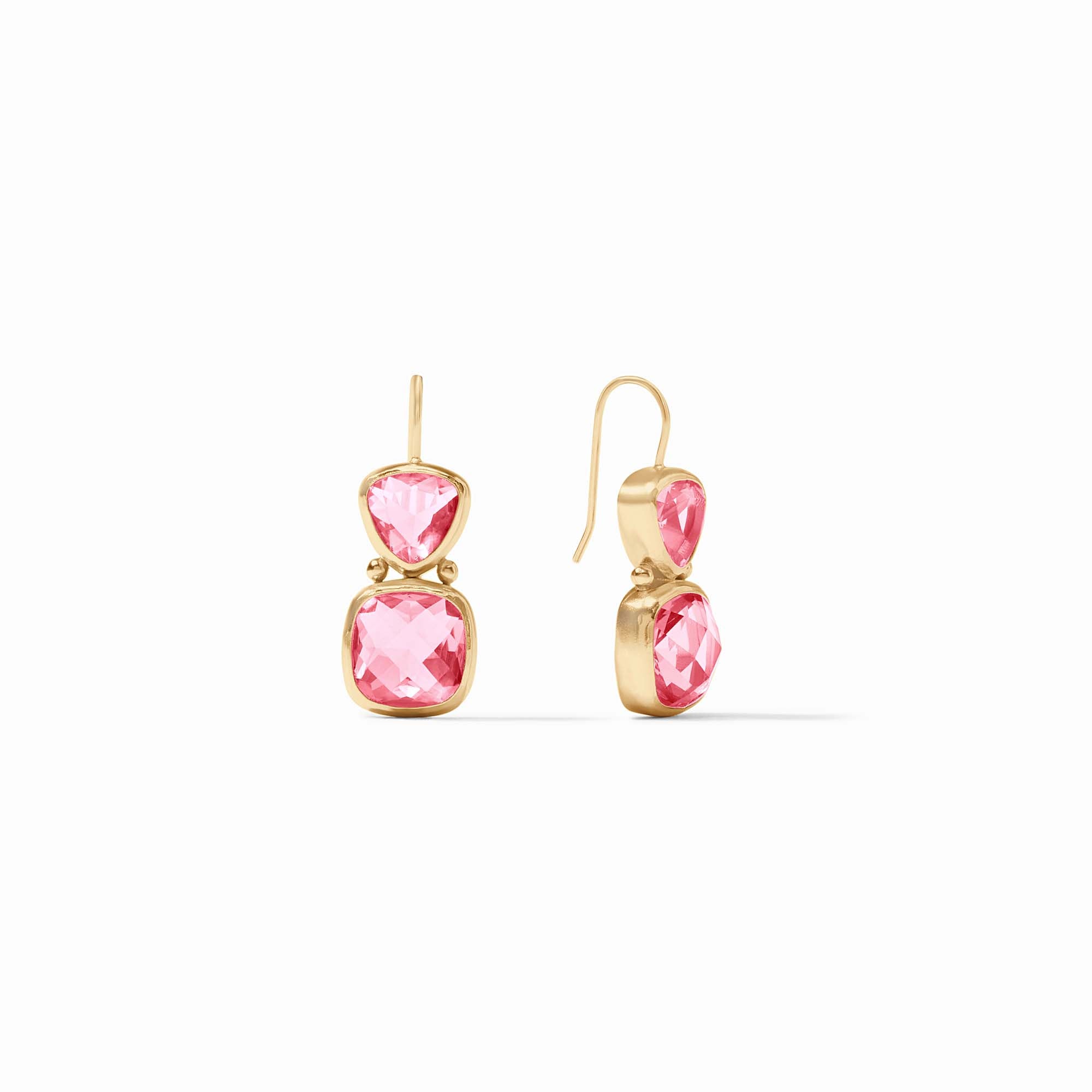Julie Vos - Aquitaine Earring, Peony Pink