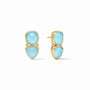 Julie Vos - Aquitaine Midi Earring, Iridescent Capri Blue