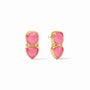 Julie Vos - Aquitaine Midi Earring, Iridescent Peony Pink