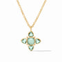 Julie Vos - Aquitaine Pendant, Iridescent Aquamarine Blue