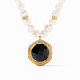 Julie Vos - Astor Statement Necklace, Obsidian Black