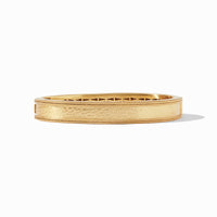 Aurora Hinge Bangle in all gold