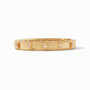 Aurora Stone Hinge Bangle in CZ