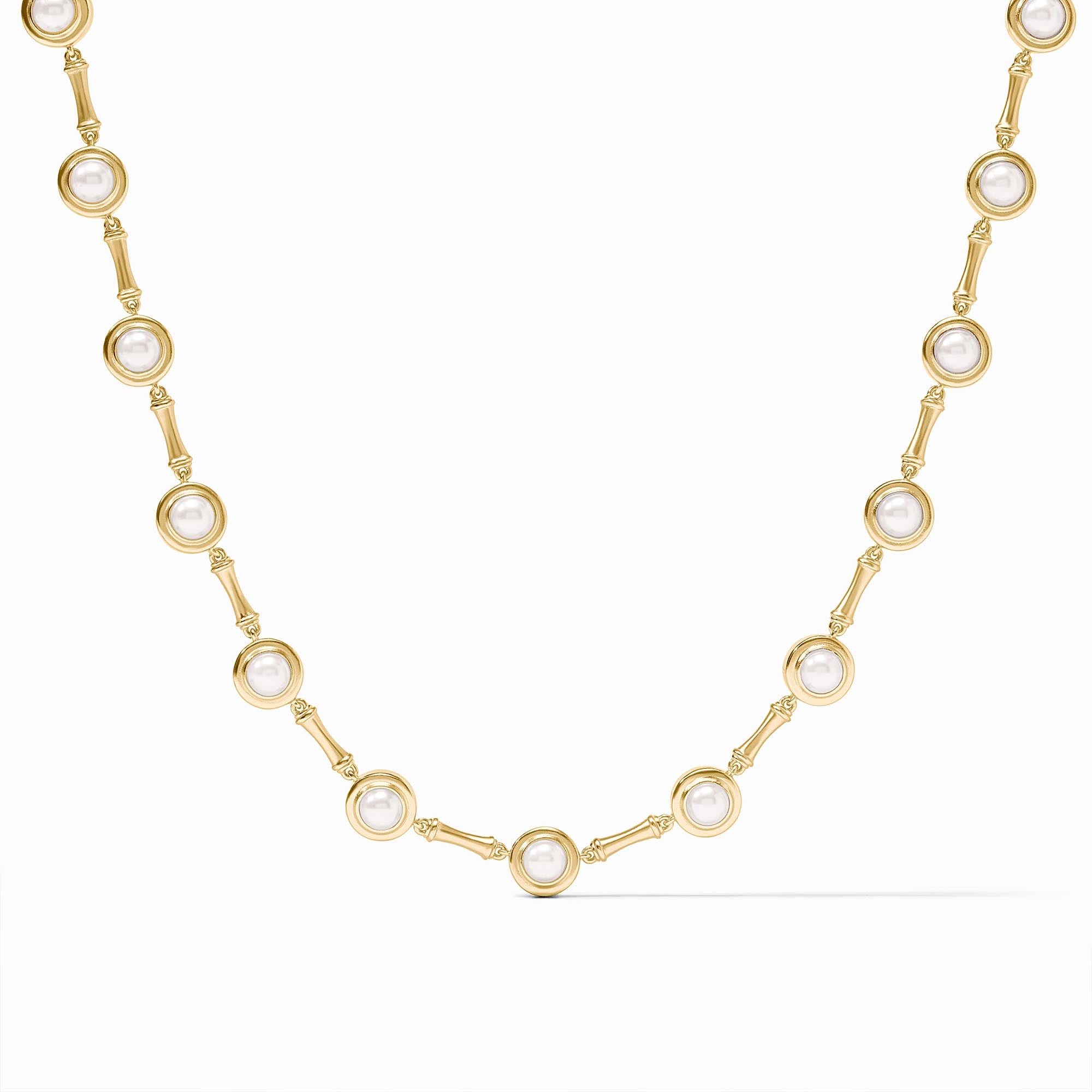 Bamboo Pearl Necklace