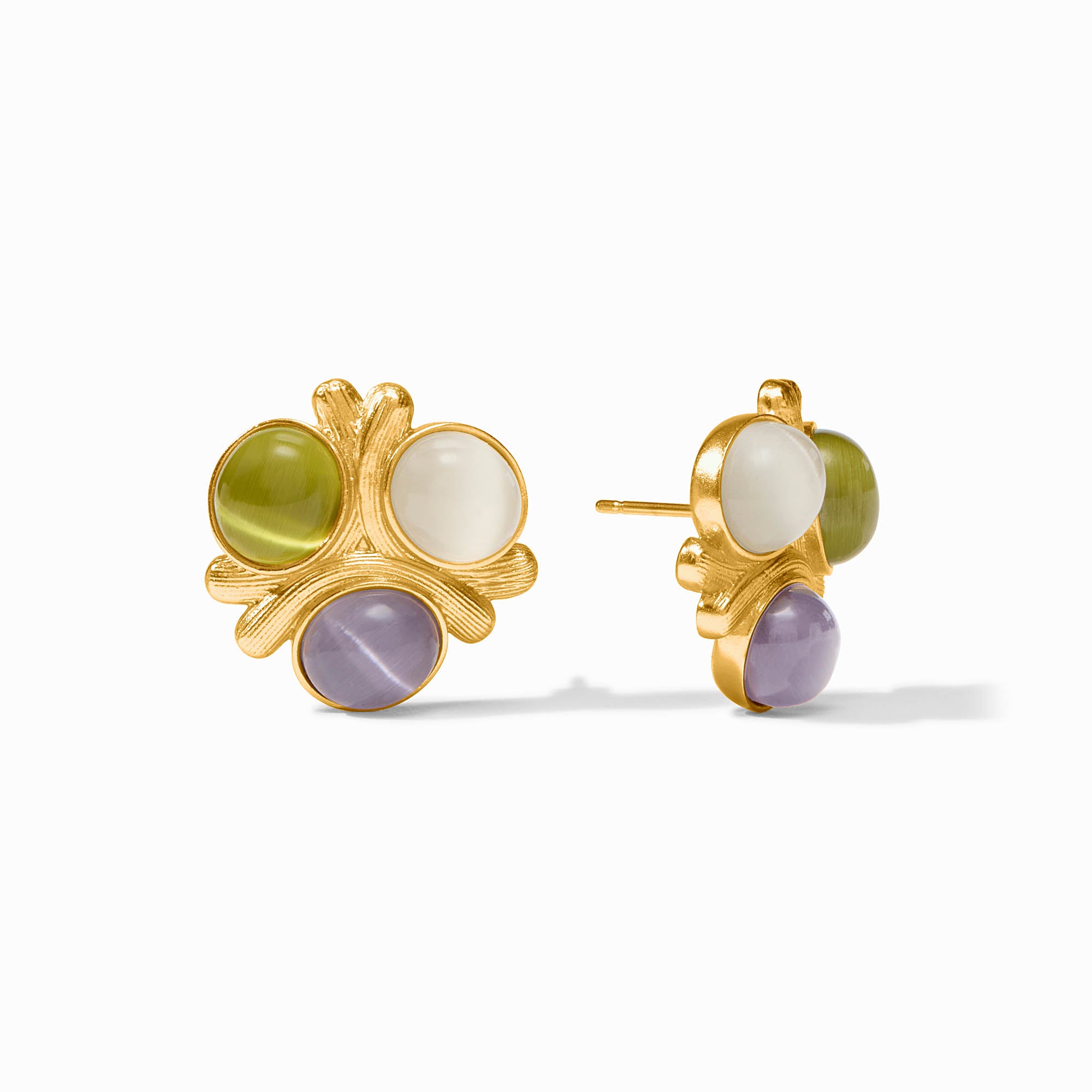 Cobblestone Statement Stud