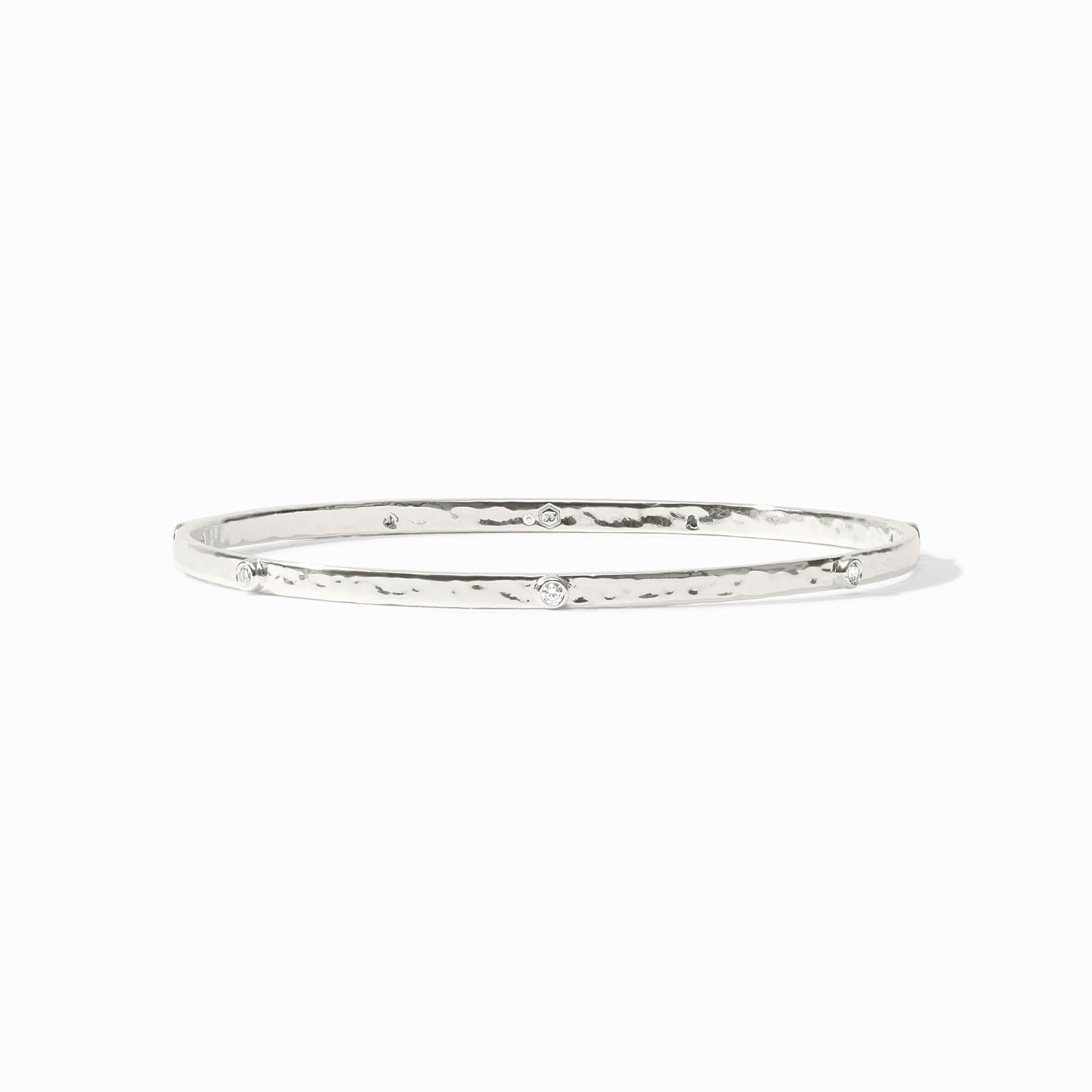 Crescent Stone Bangle