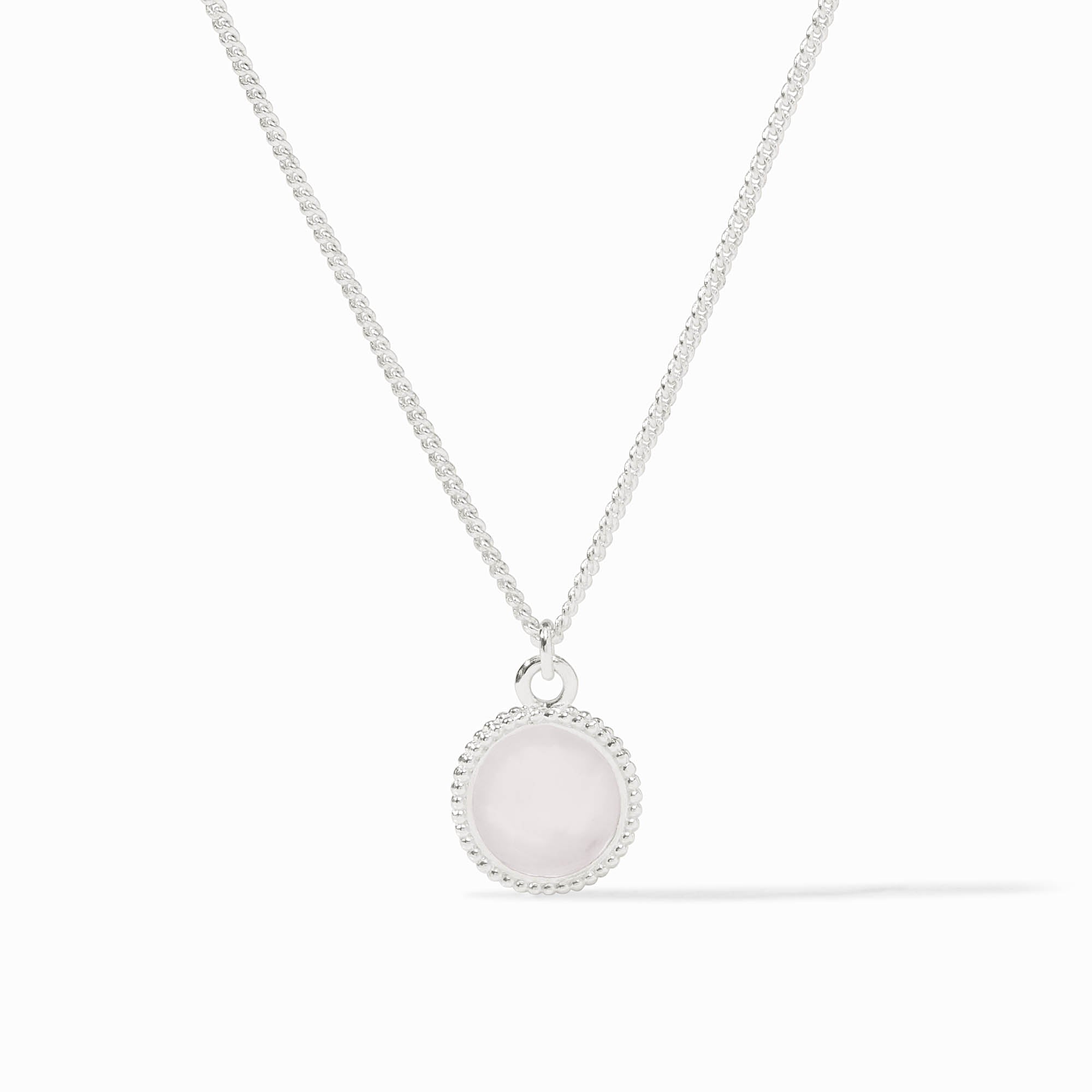 Fleur-de-Lis Solitaire Necklace