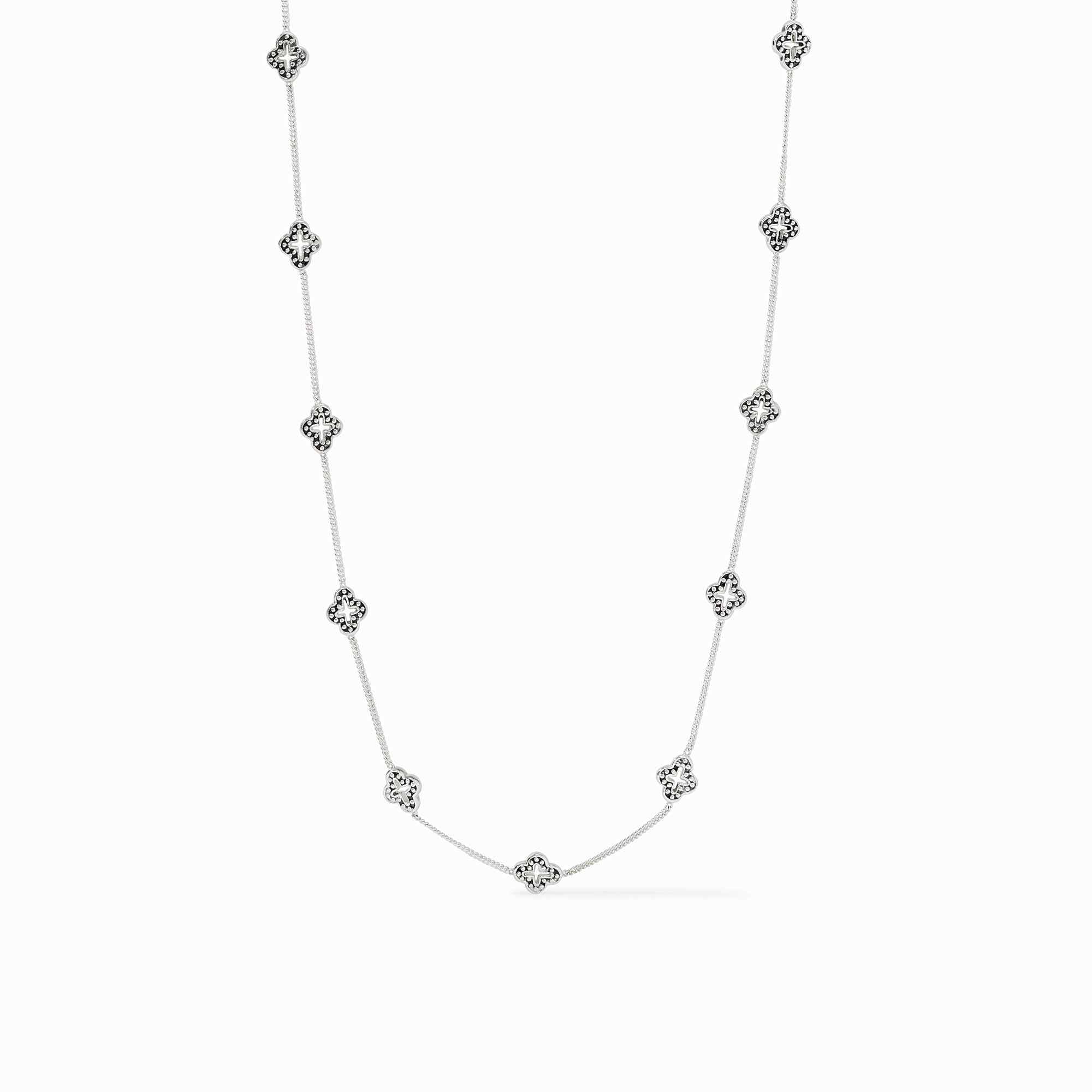 Florentine Demi Delicate Station Necklace
