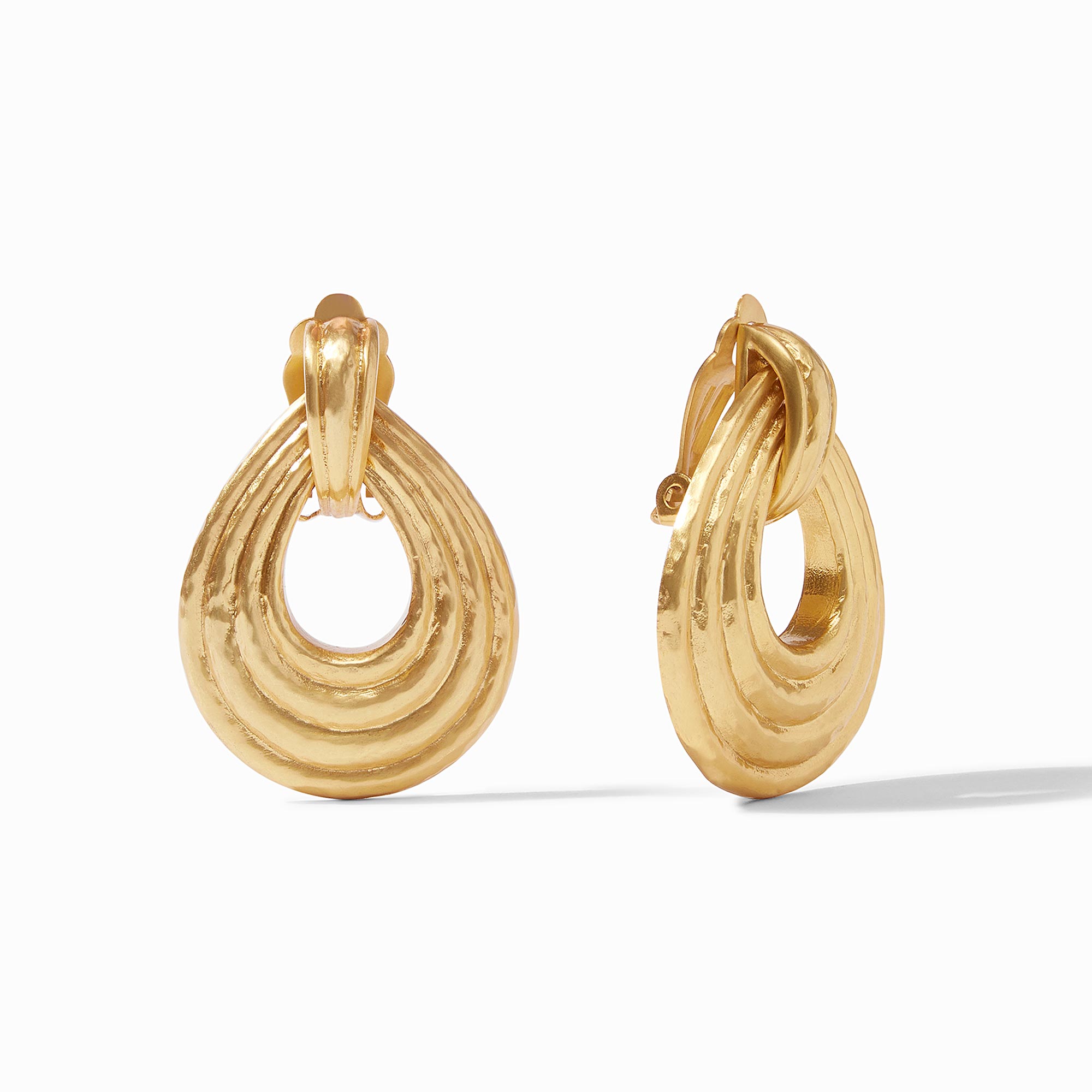 Julie Vos - Havana Doorknocker Clip, Gold