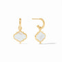 Helene Inlay Hoop & Charm Earring