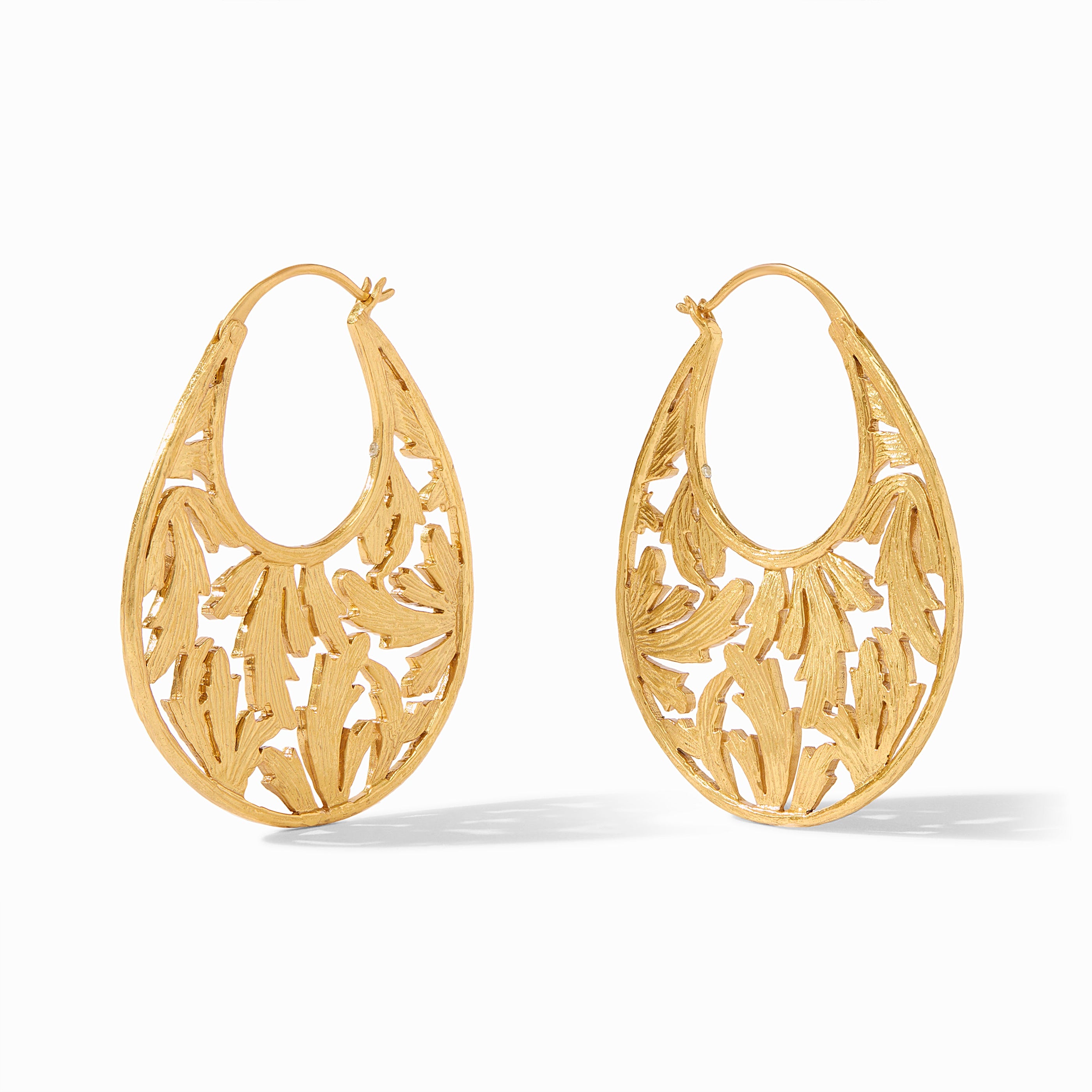 Julie Vos - Ivy Statement Hoop, Gold