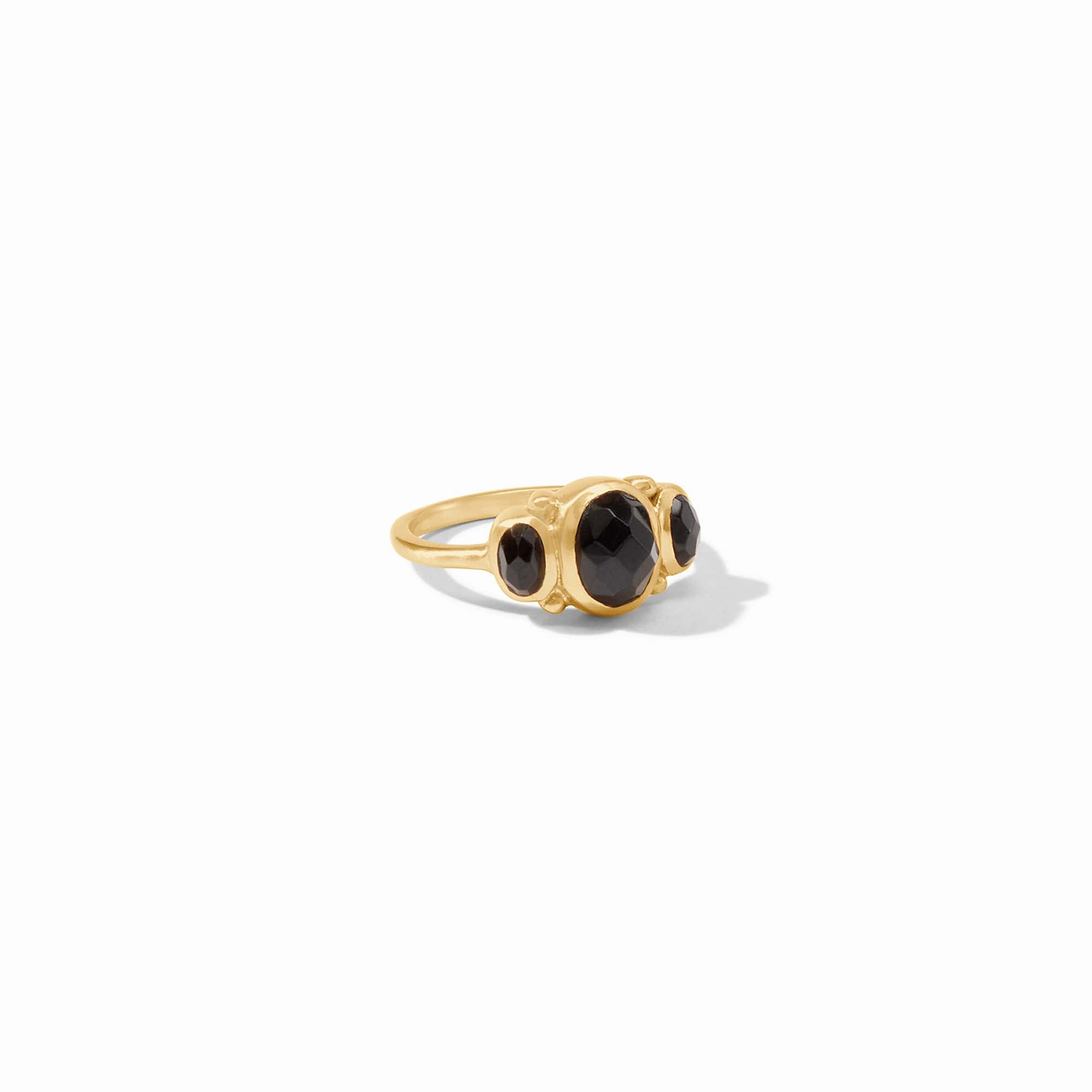 Julie Vos - Tressa Ring, Obsidian Black / 6