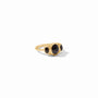 Julie Vos - Tressa Ring, Obsidian Black / 6