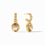 Jolie Hoop & Charm Earring