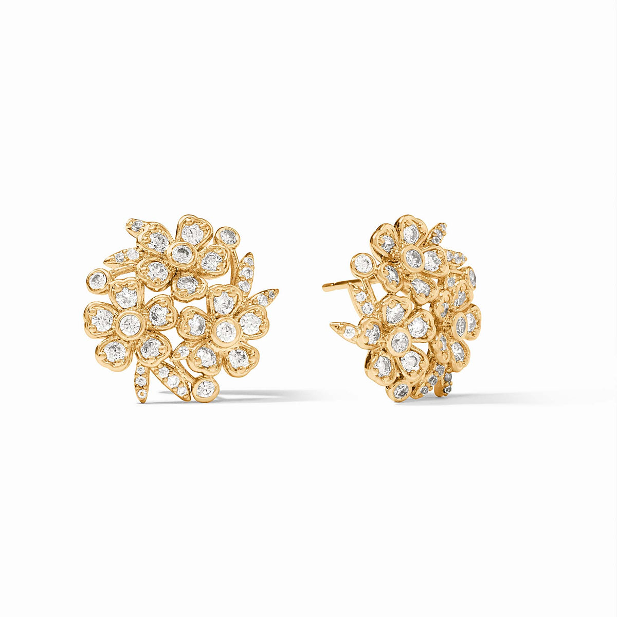 Julie Vos - Laurel Statement Stud, Cubic Zirconia