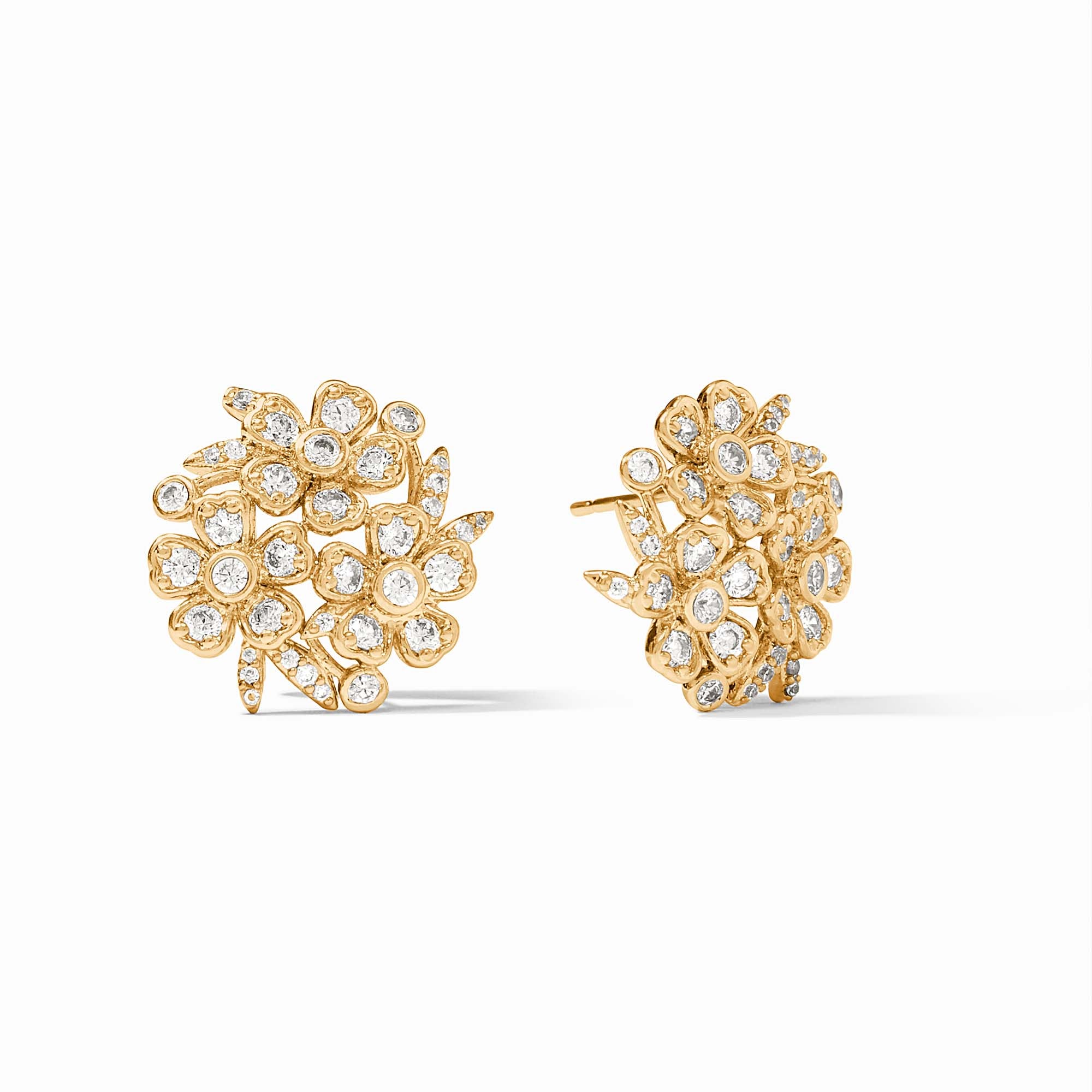Julie Vos - Laurel Statement Stud, Cubic Zirconia