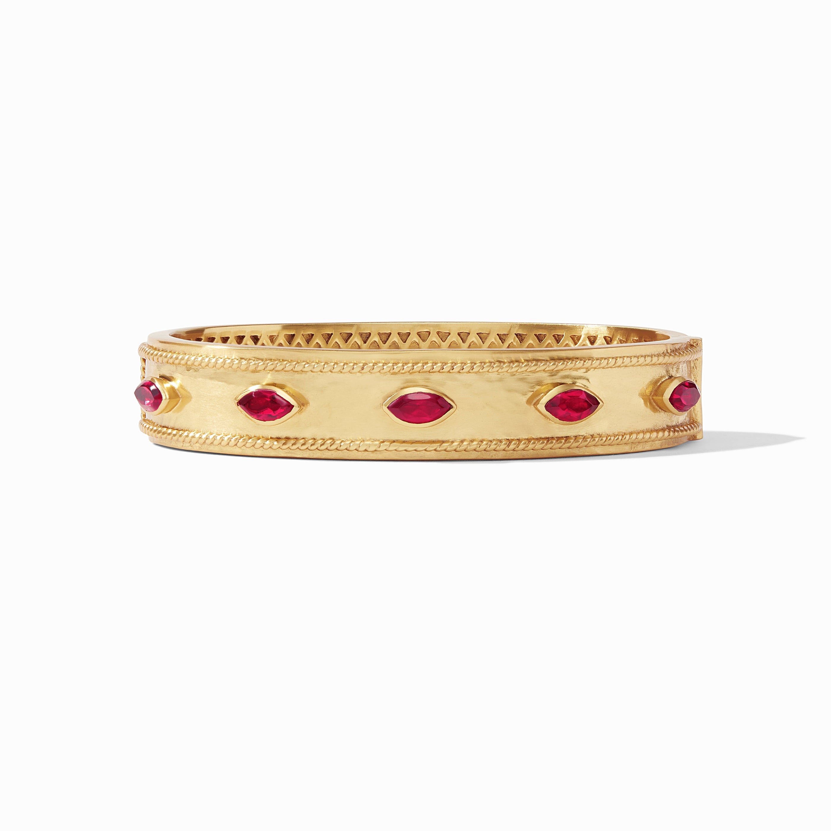 Monaco Hinge Bangle Tourmaline