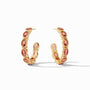 Julie Vos - Mykonos Hoop, Coral / Medium