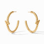 Julie Vos - Nassau Twist Hoop, Gold / Large