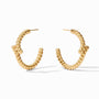 Julie Vos - Nassau Twist Hoop, Gold / Medium