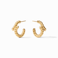 Julie Vos - Nassau Twist Hoop, Gold / Small