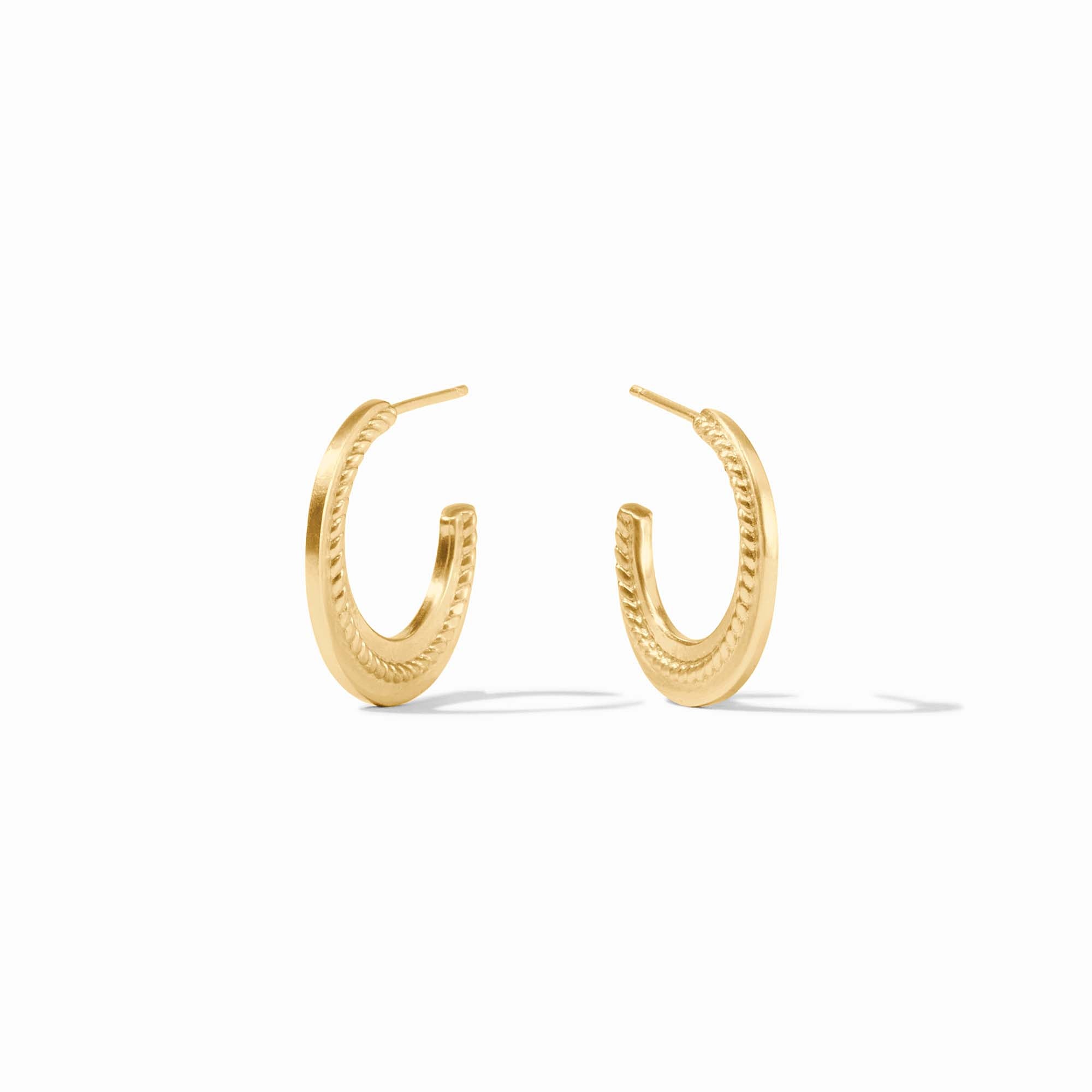 Julie Vos - Nassau Crescent Hoop, Gold / Small