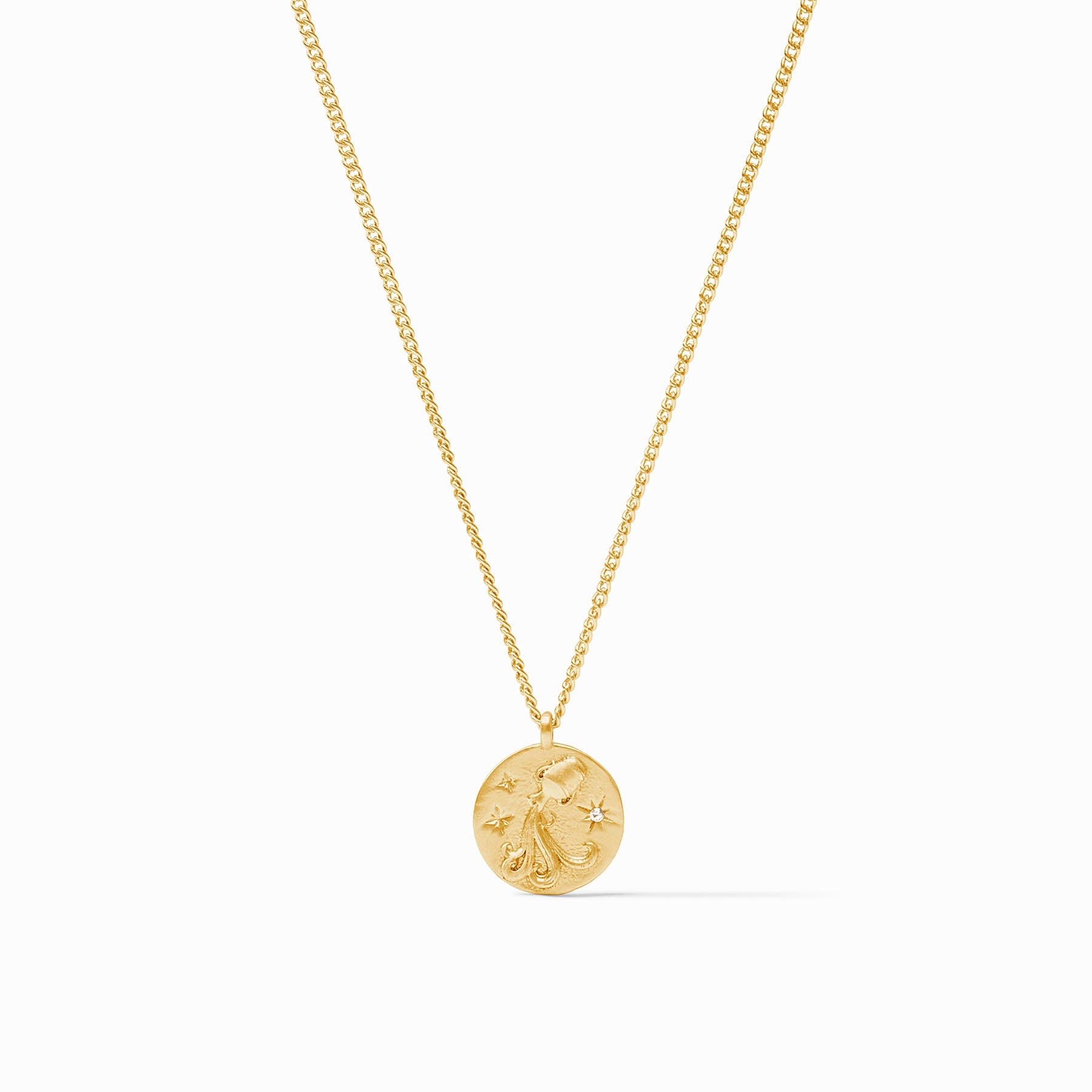 Zodiac Delicate Necklace - Aquarius