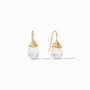 Julie Vos - Noel Demi Earring, Clear Crystal