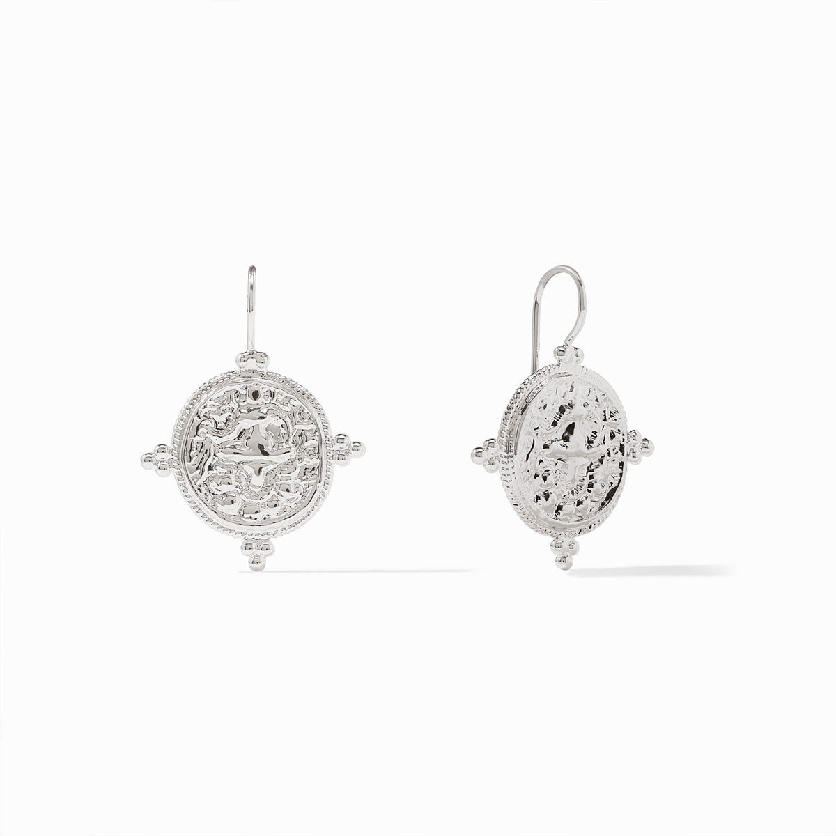 Quatro Coin Earring