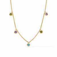Rainbow Delicate Charm Necklace