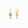 Rainbow Duo Hoop & Charm Earring