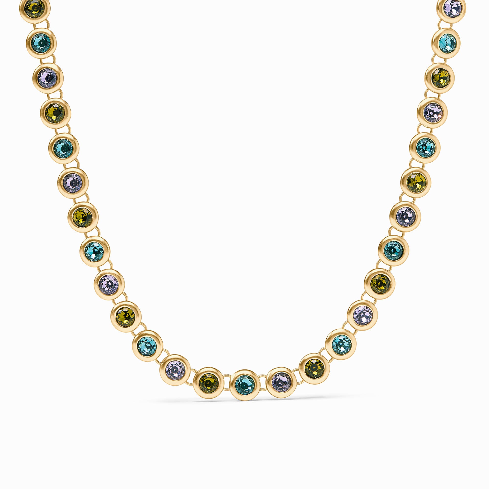 Rainbow Tennis Necklace