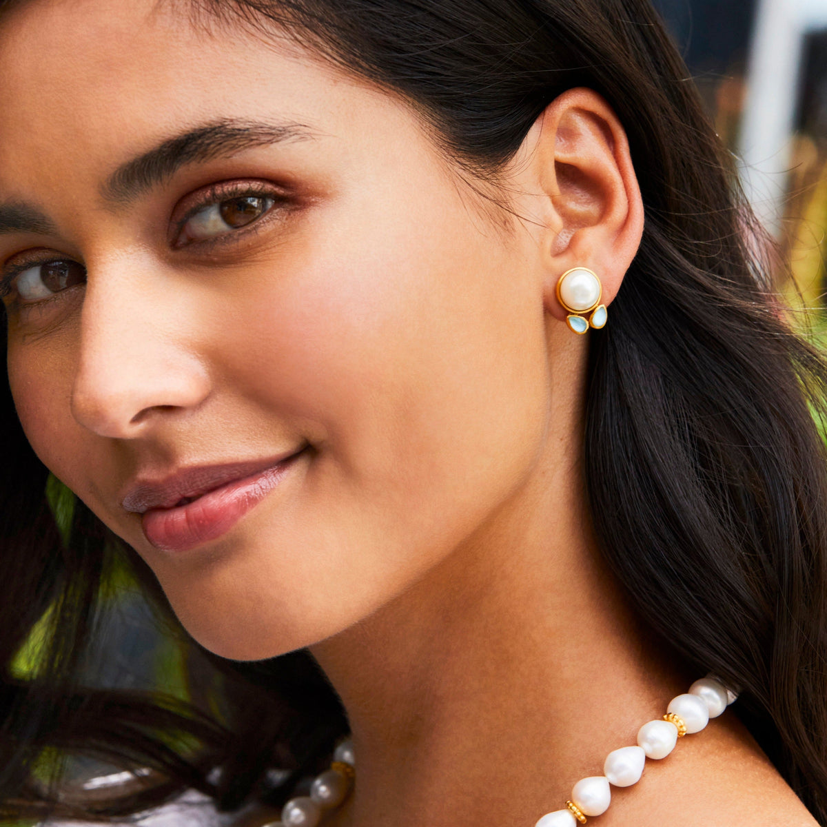 Julie Vos - Remy Pearl Stud, 