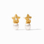 Julie Vos - Sanibel Starfish Pearl Drop Earring, Pearl