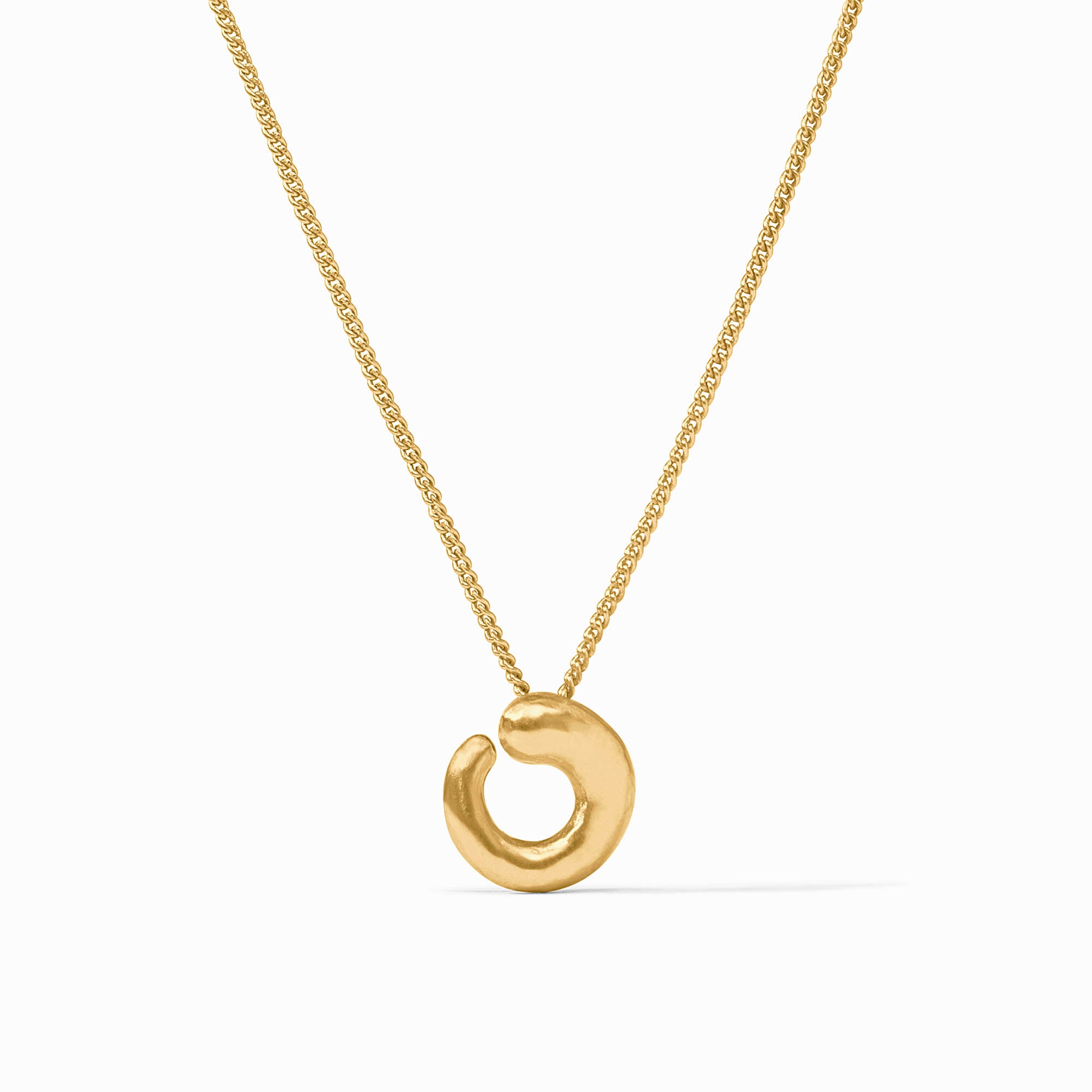 Solara Spiral Delicate Necklace
