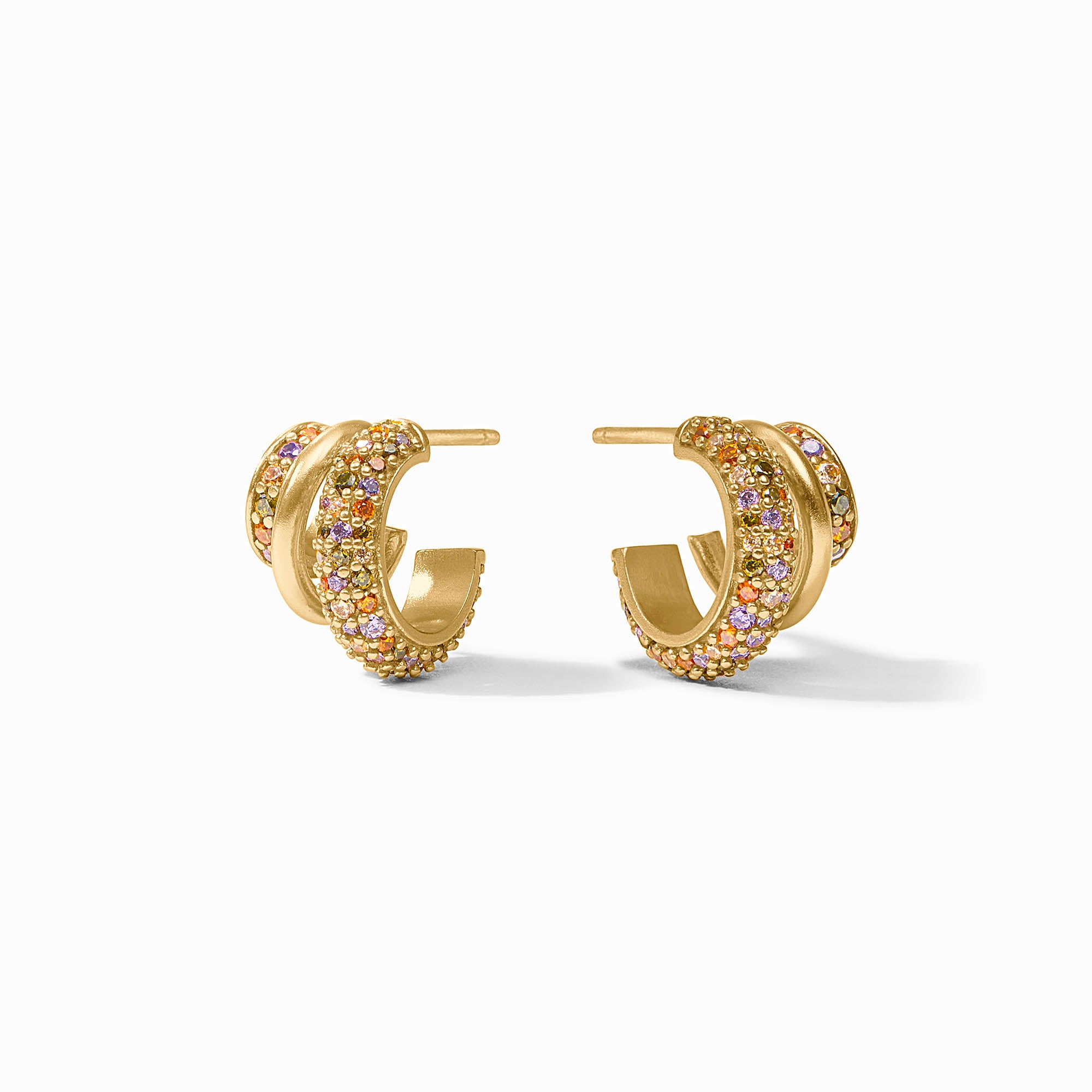 Stardust Triple Hoop