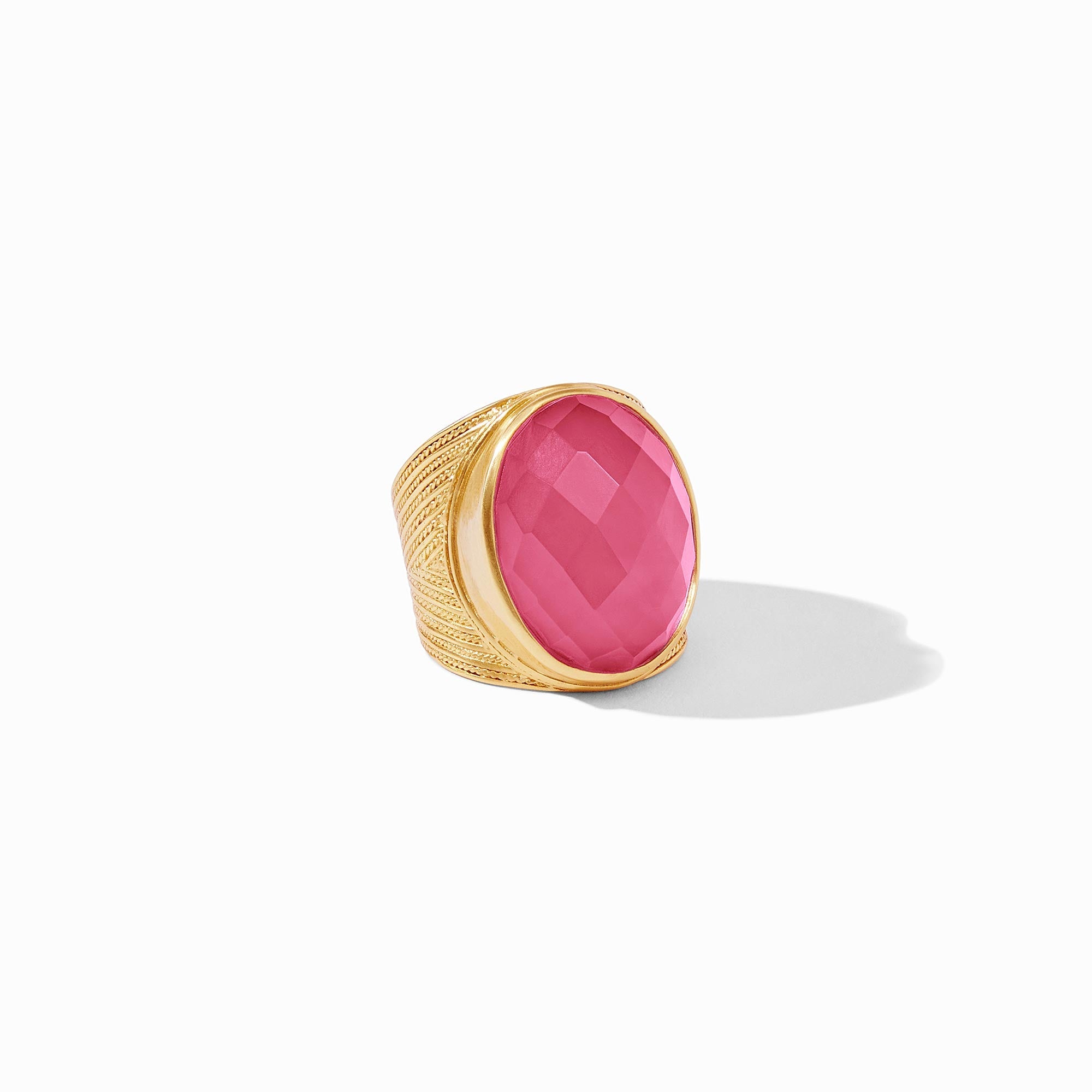 Julie Vos - Verona Statement Ring, Iridescent Raspberry / 9