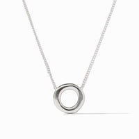Wave Circle Delicate Necklace