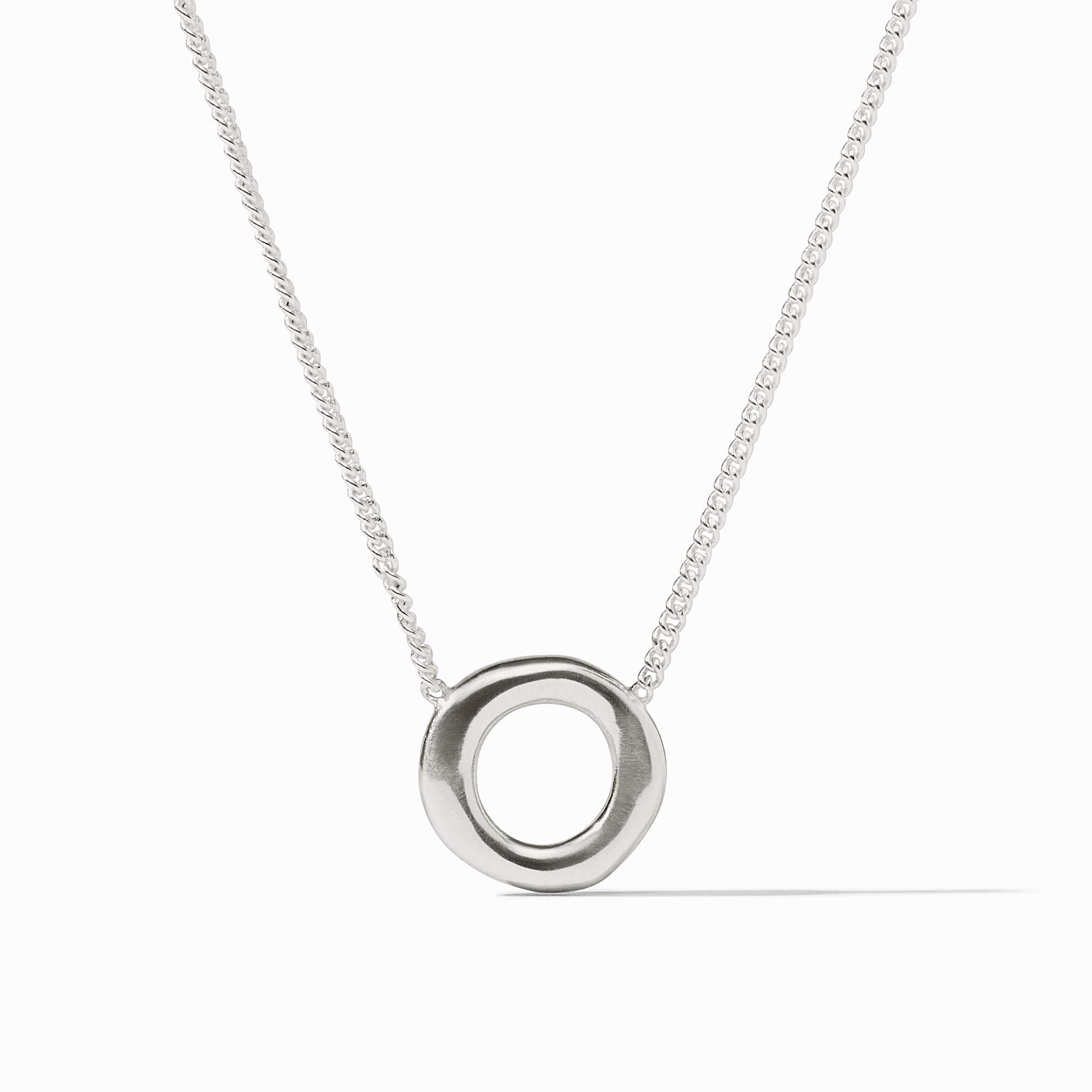 Wave Circle Delicate Necklace