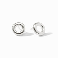 Wave Circle Stud