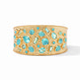 Julie Vos - Antonia Mosaic Cuff, Iridescent Bahamian Blue