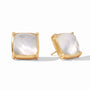 Julie Vos - Antonia Statement Stud, Iridescent Clear Crystal