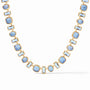 Julie Vos - Antonia Tennis Necklace, Iridescent Chalcedony Blue