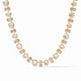 Julie Vos - Antonia Tennis Necklace, Iridescent Clear Crystal