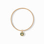 Julie Vos - Bee Cameo Bangle, Jade Green Enamel / Large